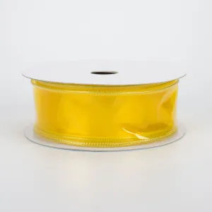1.5" Jelly Ribbon: Yellow (10 Yards)