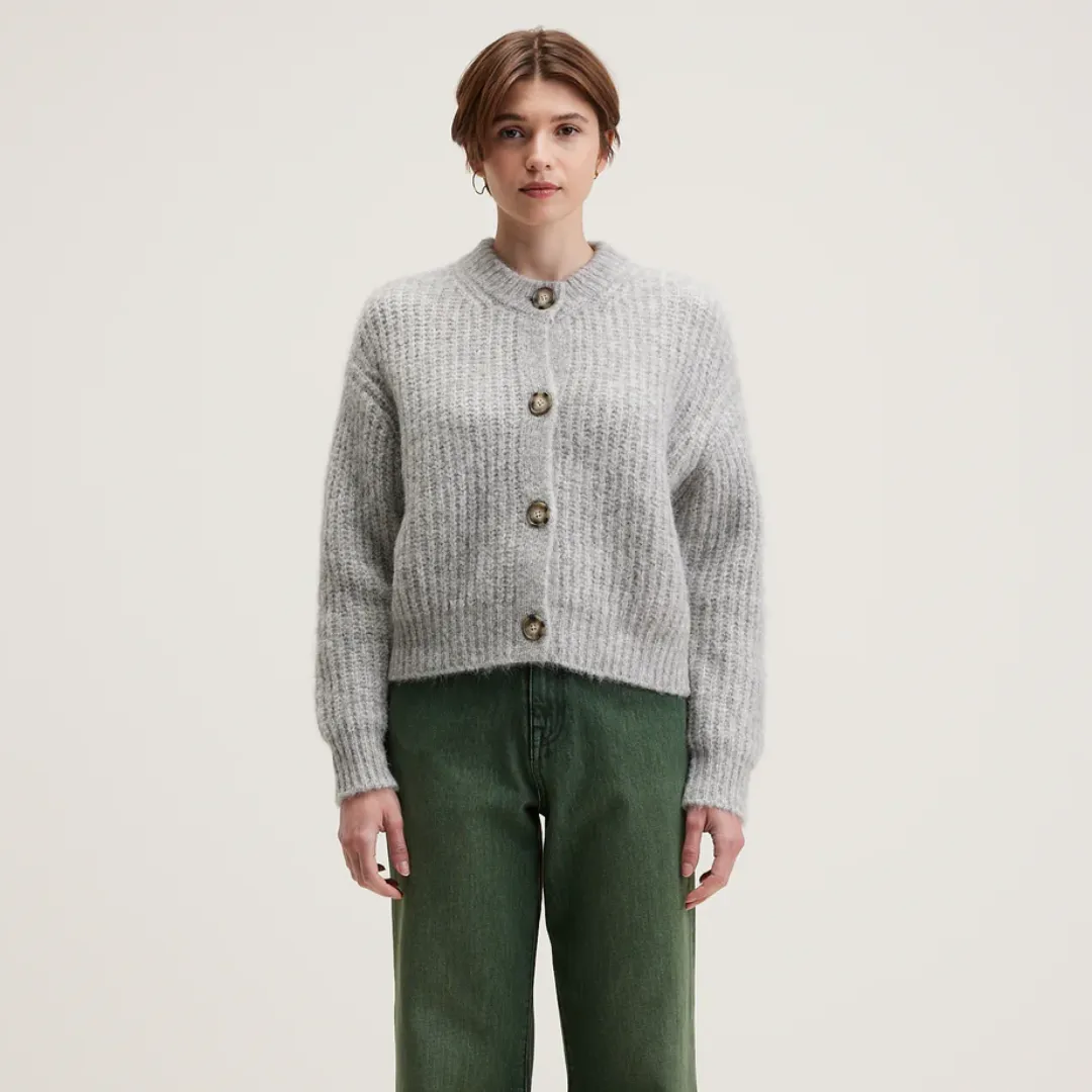 Adyka Cardigan (Light Grey)