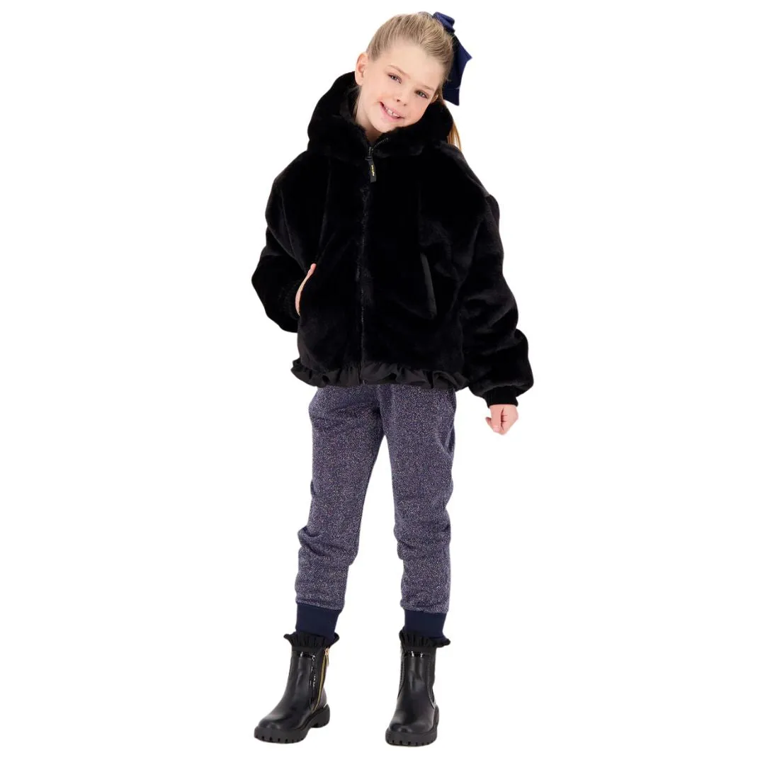 Black Reversible 'Cathleen' Coat