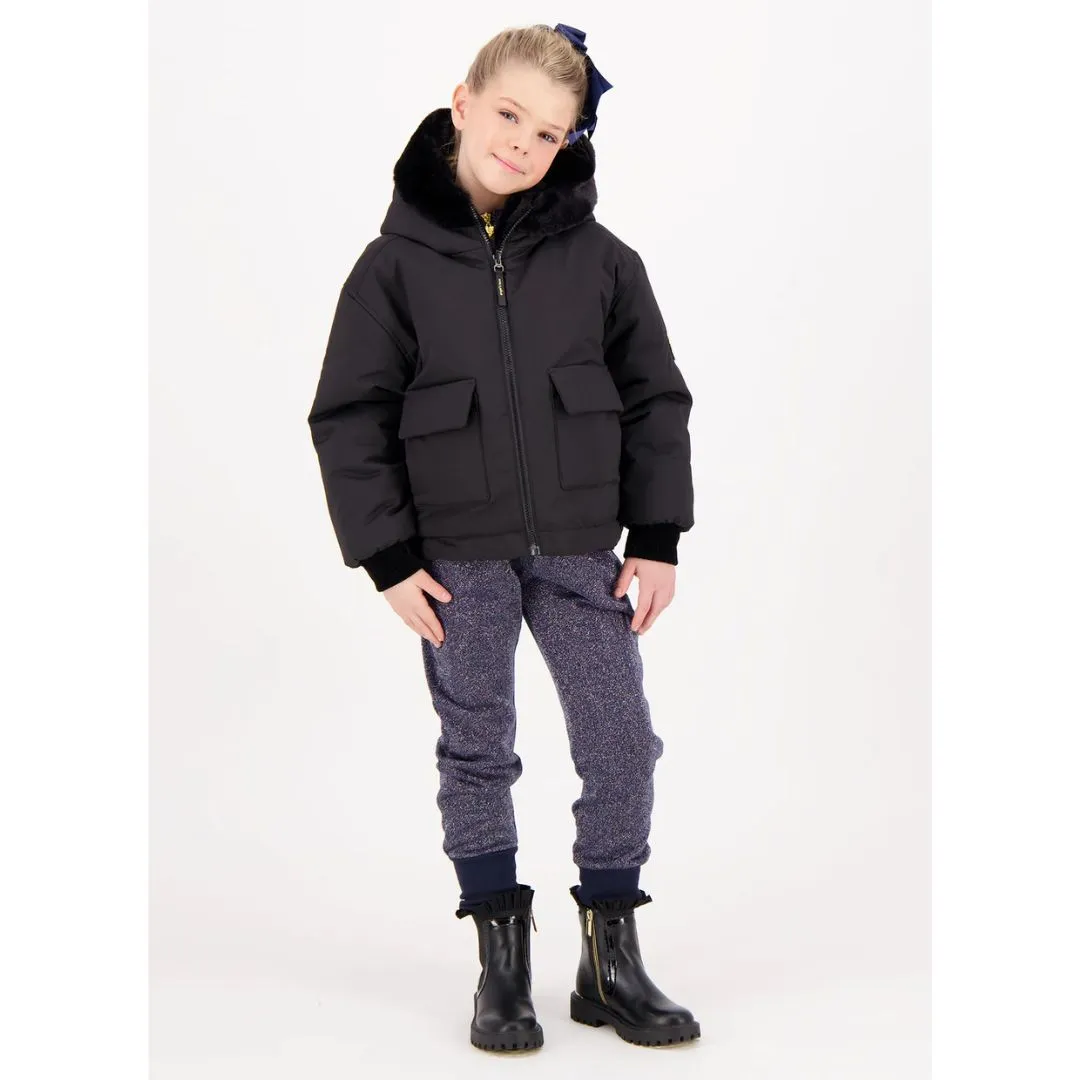 Black Reversible 'Cathleen' Coat