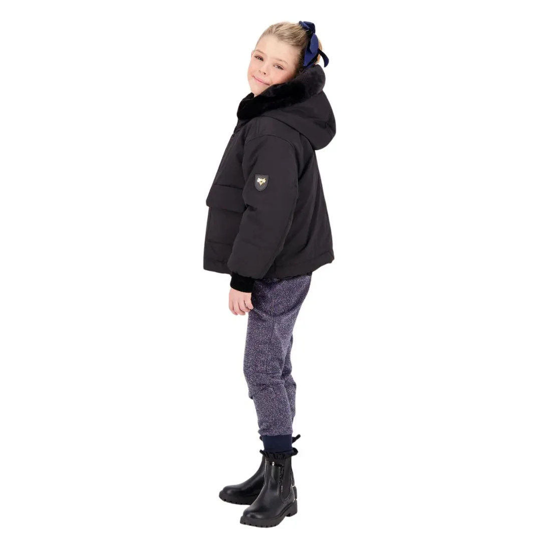 Black Reversible 'Cathleen' Coat