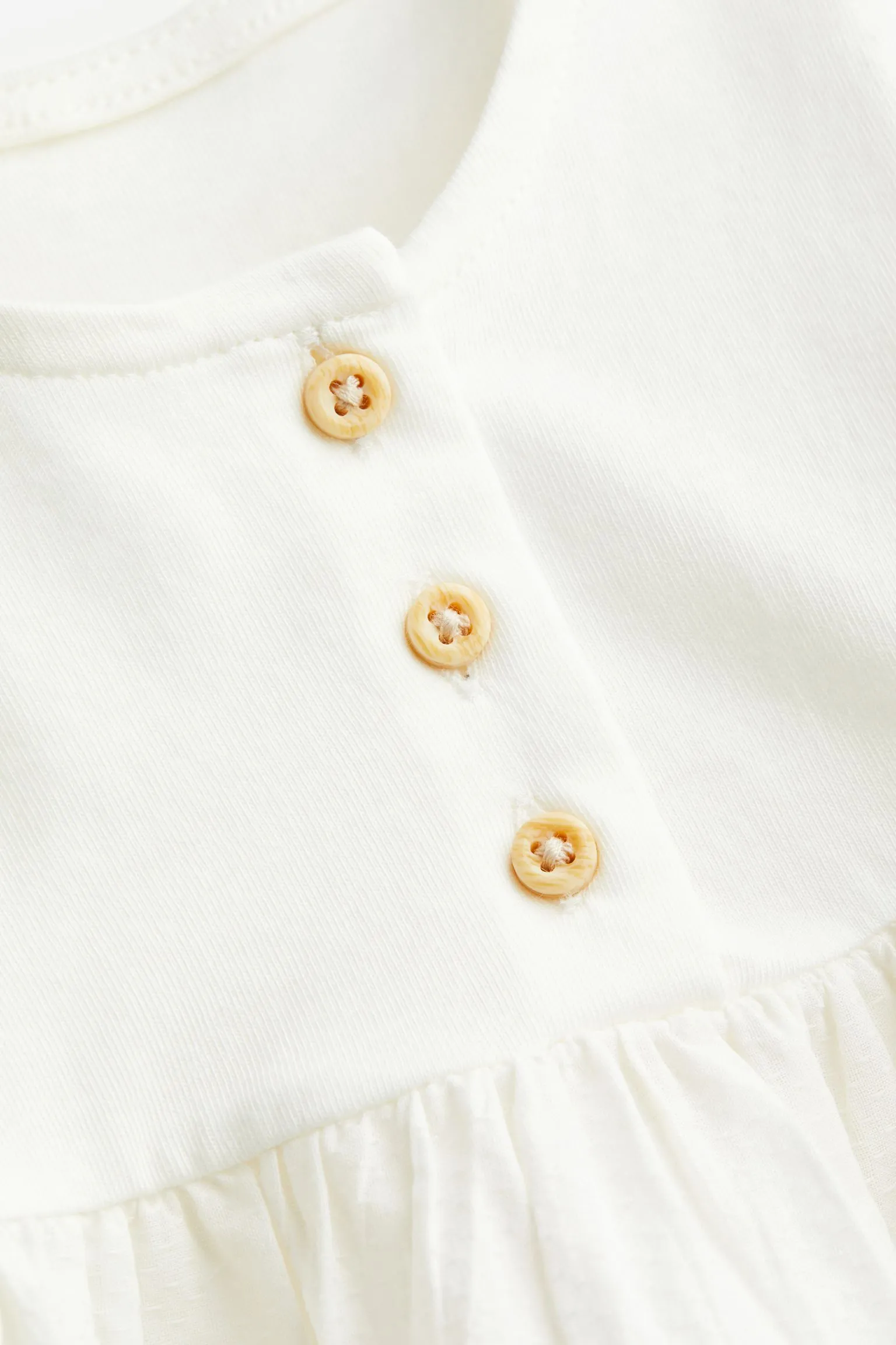 Children's suit H&M Cotton, 3 pieces, cream