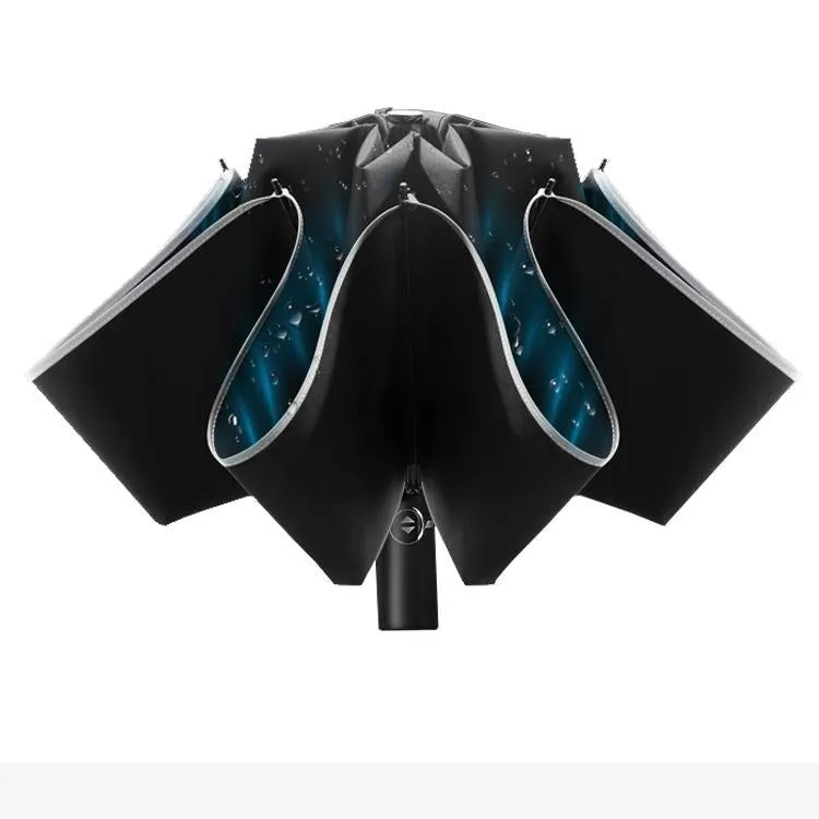 Foldable Reversible Automatic Umbrella(Reflective Strips)