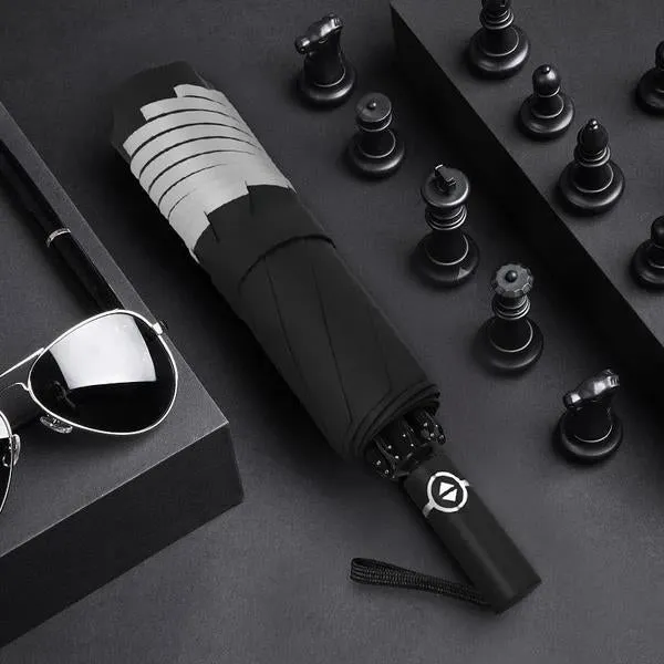 Foldable Reversible Automatic Umbrella(Reflective Strips)
