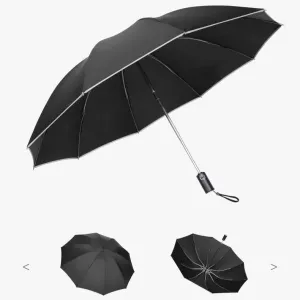 Foldable Reversible Automatic Umbrella(Reflective Strips)