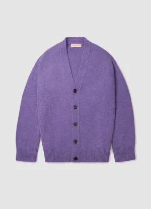 Mens Maura V-neck Cardigan in Heather