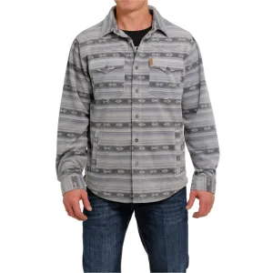 "Rocky" Cinch Mens Printed Polar Fleece Jacket/Shirt