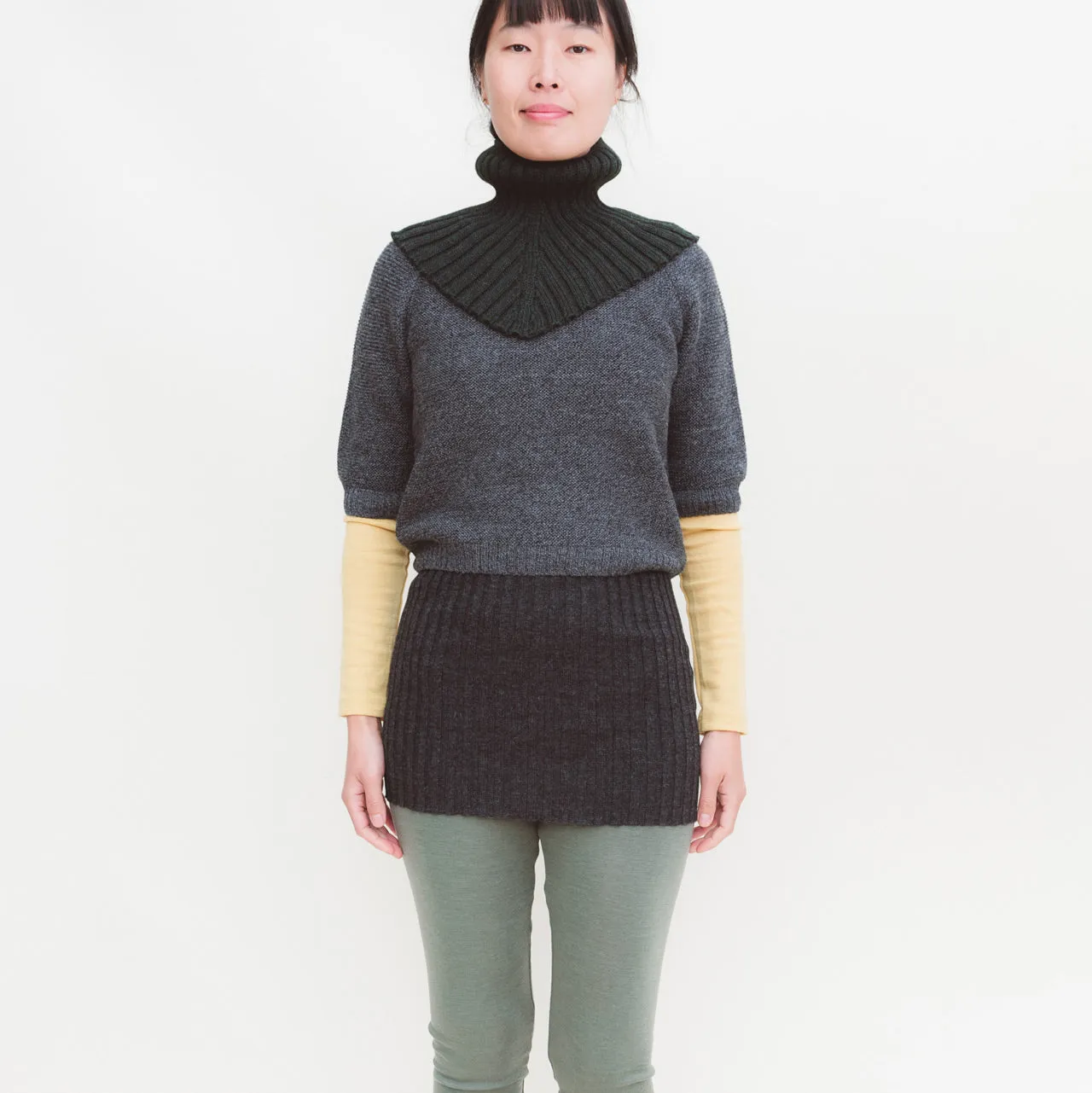 Rib Belly Warmer - 100% Baby Alpaca