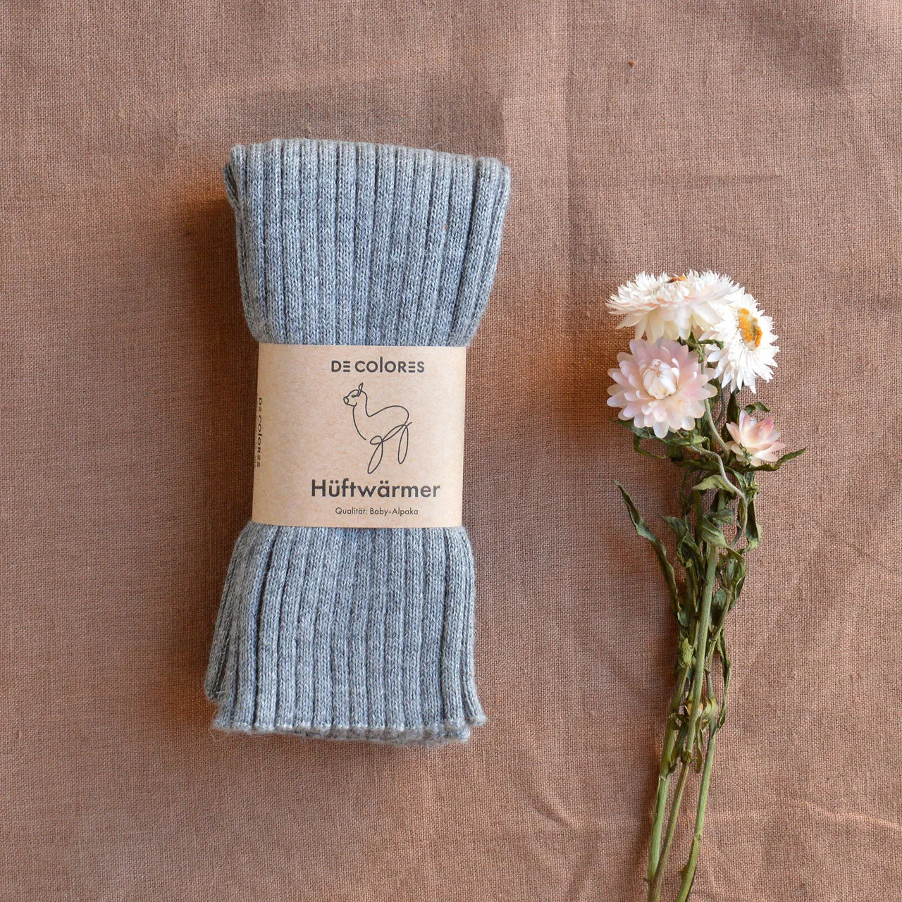 Rib Belly Warmer - 100% Baby Alpaca
