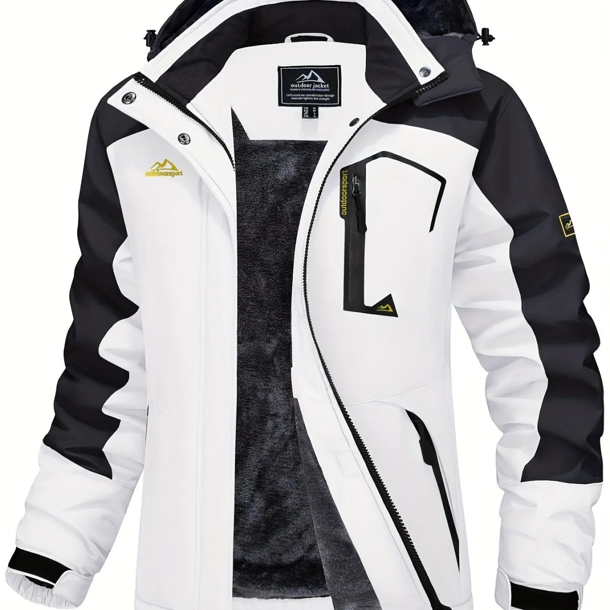 Winter Storm Chaser Jacket - Waterproof Insulated Thermal Fleece Lined Coat - Women