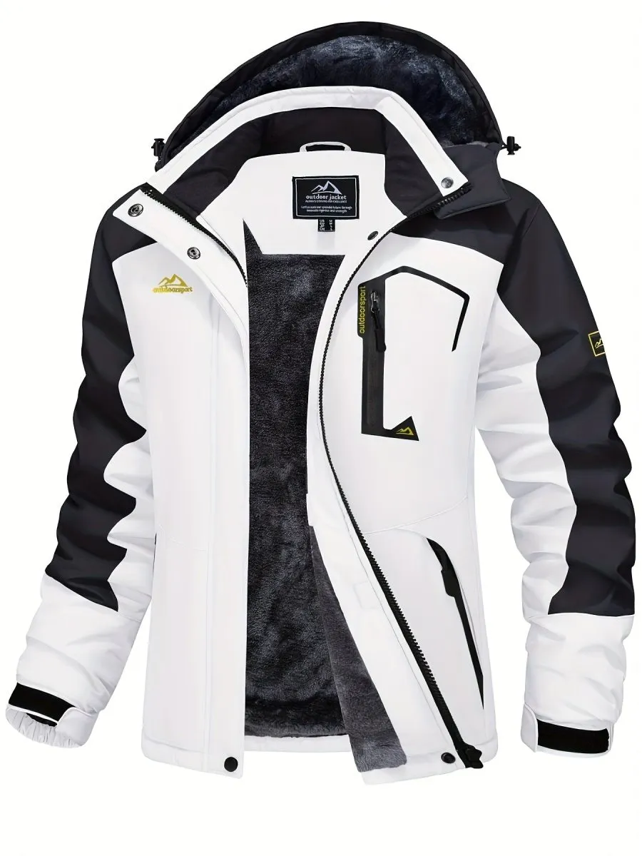 Winter Storm Chaser Jacket - Waterproof Insulated Thermal Fleece Lined Coat - Women