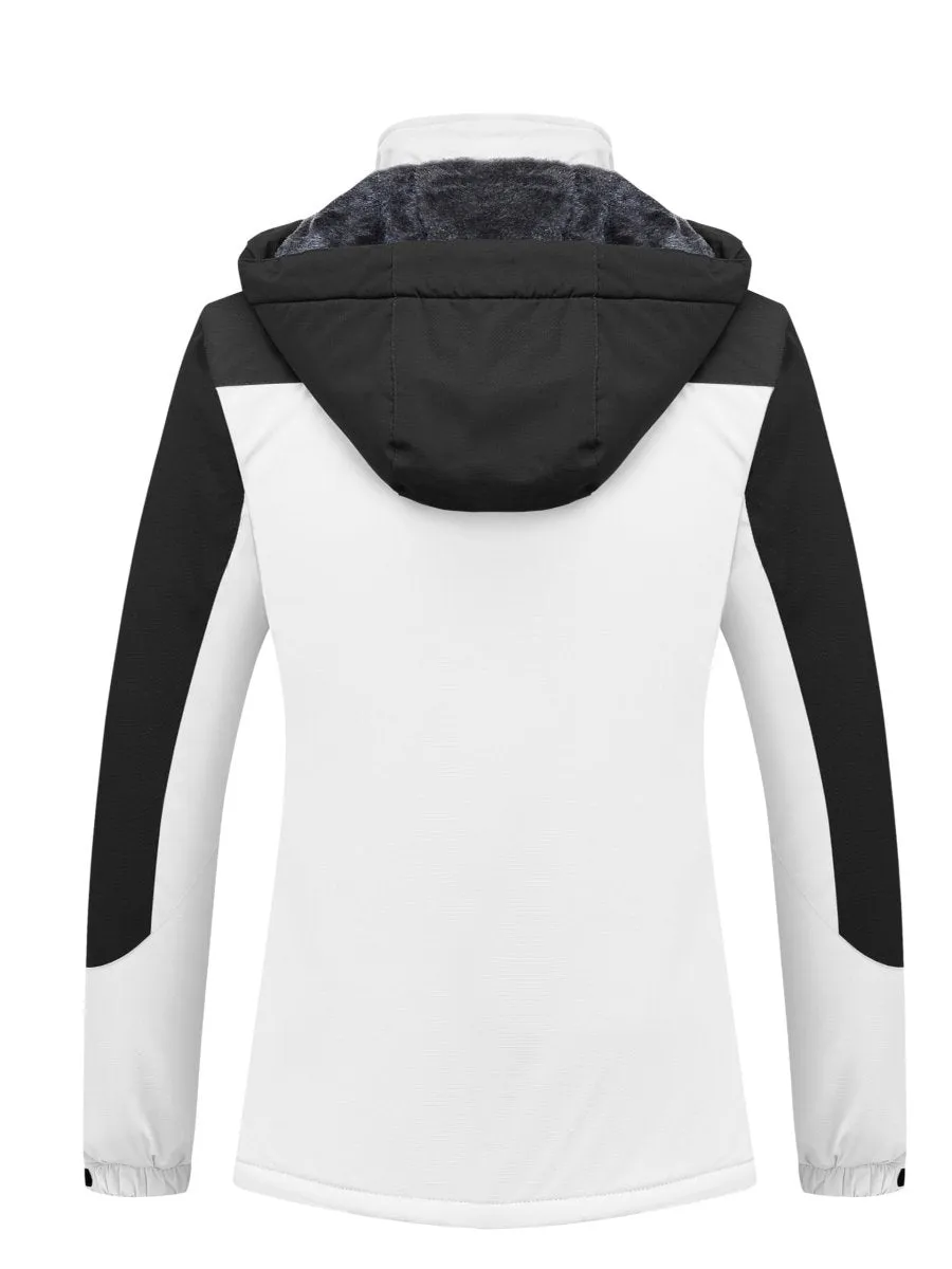 Winter Storm Chaser Jacket - Waterproof Insulated Thermal Fleece Lined Coat - Women